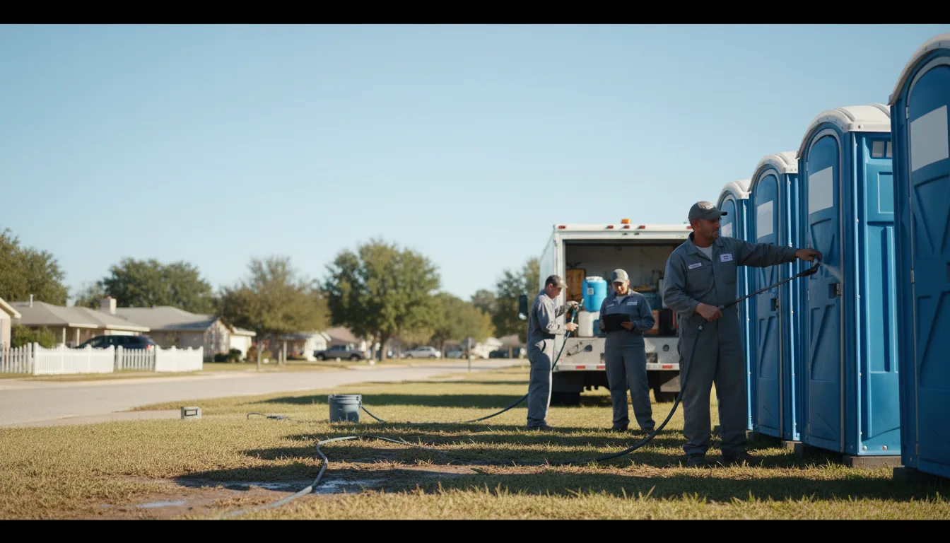 Long-Term Portable Toilet Rental in Philo, OH near me